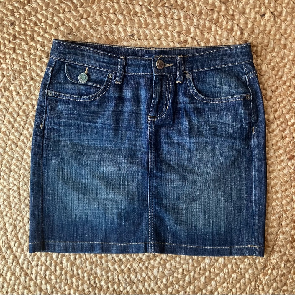 Gap Denim Blue Skirt